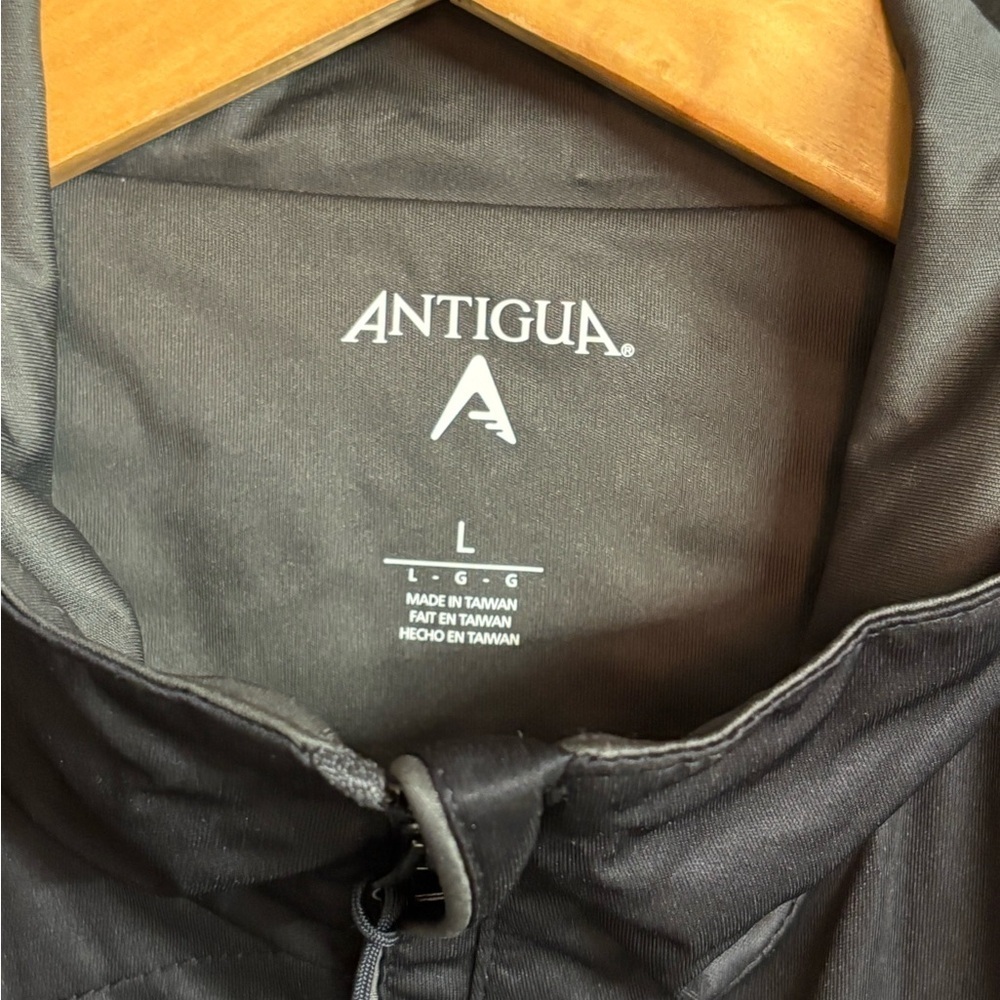 Alabama Antigua Men's Black and Gray Windbreaker Rain Jacket - Picture 3 of 4